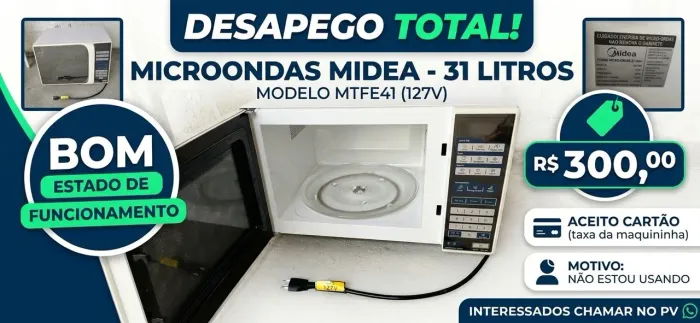 Microondas Midea 31L