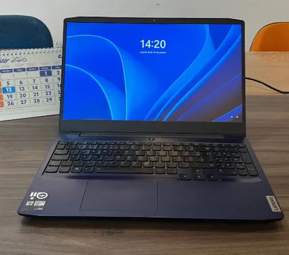 Notebook Lenovo Ideapad Gaming i5 16gb GTX 1650 Ti 15" ssd 250gb e HD 500gb 