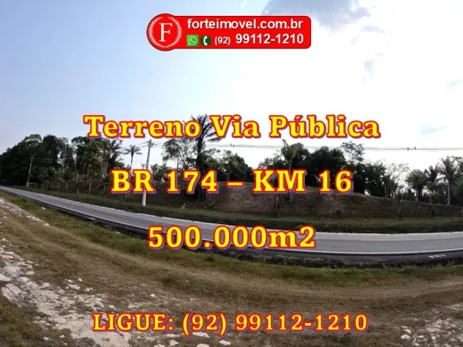Terreno para galpão / empresa no KM BR 174