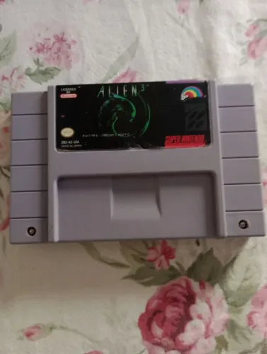 Cartucho alien 3 original de super Nintendo