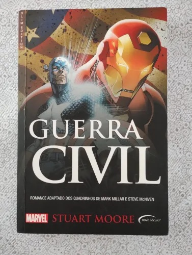 Livro Marvel - Guerra Civil