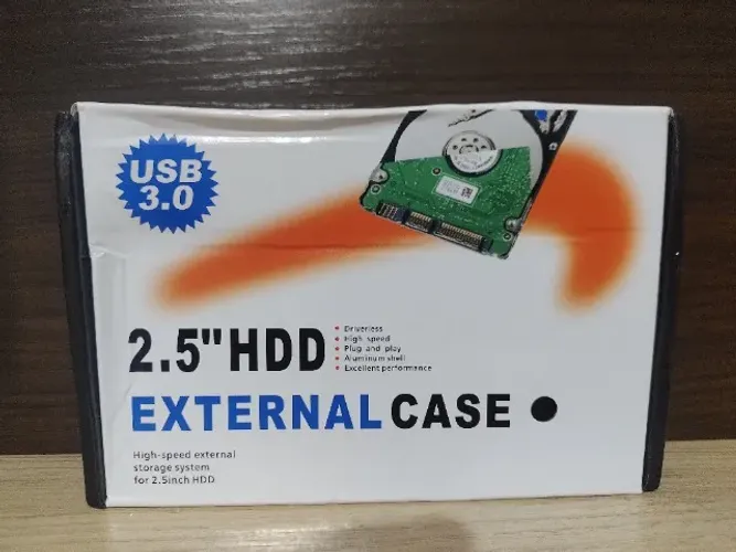 case para hd/ssd externo 2,5" usb 3.0