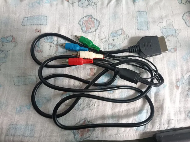 Cabo Vídeo Componente YPbPr HD para Xbox Clássico (1ª Geração)