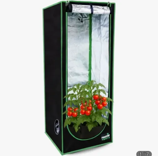 Grow master tents, com led Sunnyday 240 w Quantum board, com exaustor e filtro de carvão 
