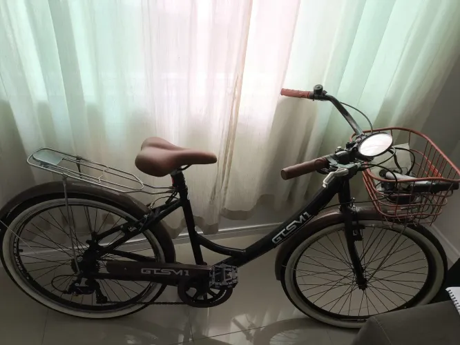 Bicleta GTSM1 Vintage Retro 7 marchas