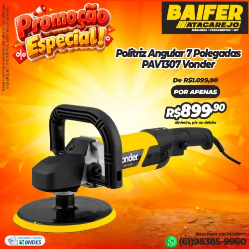 Politriz Angular 7 Pol PAV1307 Vonder