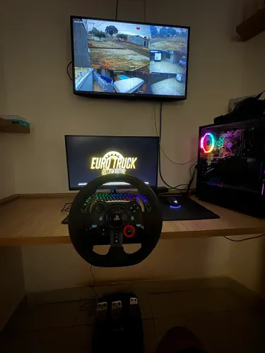     Logitech G29 Driving Force + Câmbio Original