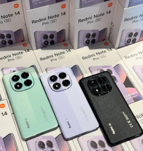 Xiaomi Redmi Note 14 Pro 5G 512/12- Preto Verde Roxo Lacrado Entregamos 