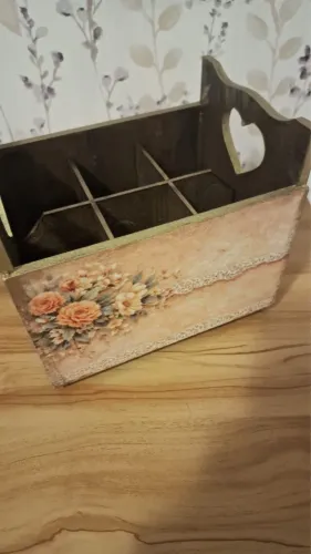 Vendo Porta talher decorado MDF