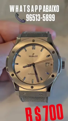 Relógio HUBLOT ESSENTIAL GRAY AUTOMÁTICO  - ENTREGAMOS 
