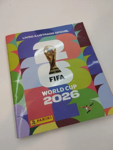Álbum da copa 2026 capa mole completo