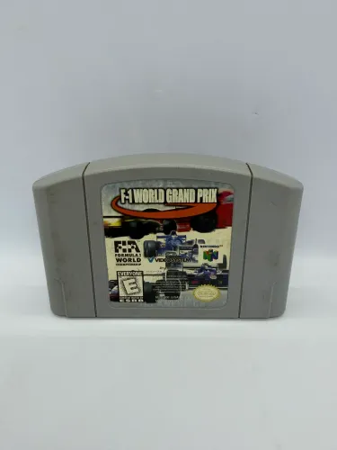Jogo Nintendo 64 N64 F-1 World Grand Prix Original Americano