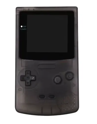Carcaça Preto Translucido para Game Boy Color