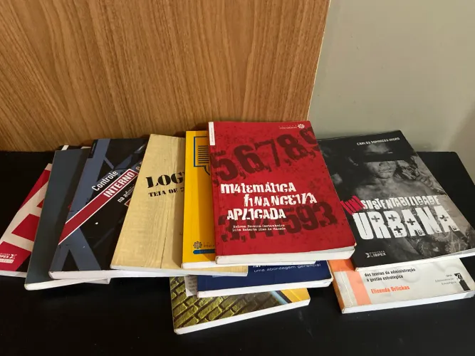 Lote de livros Gestão Pública