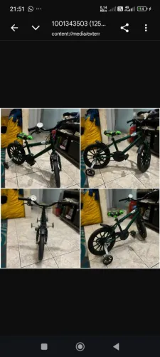 Bicicleta infantil