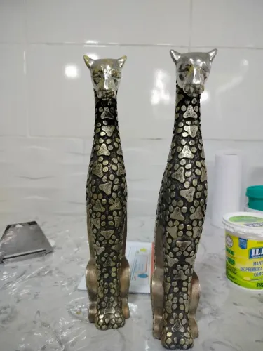 2 gatas de decoração