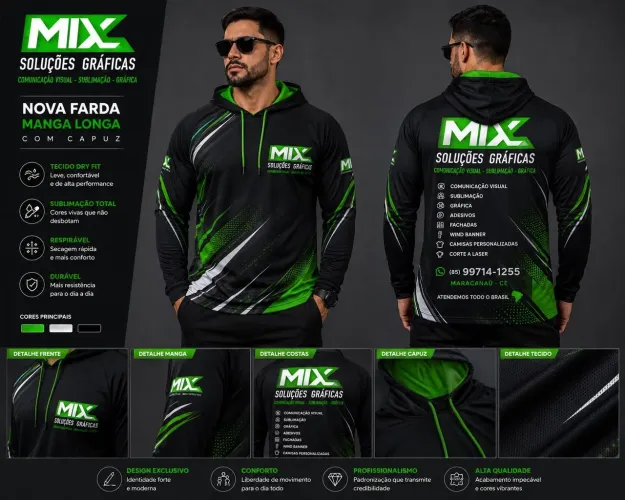 Camisas sublimada personalizada