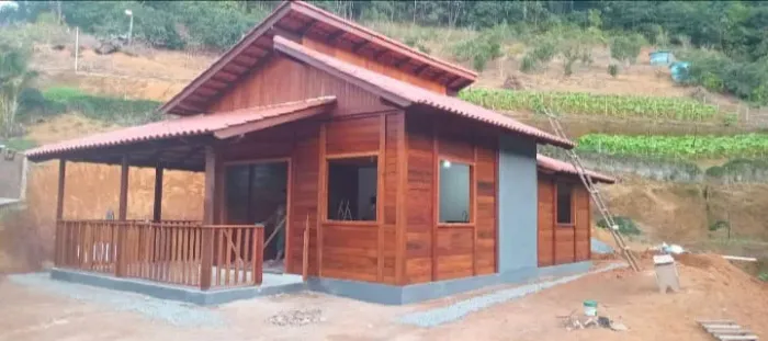 Kit Casa e Chale madeira