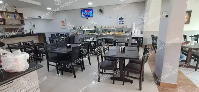 Lanchonete e Restaurante em av de muito movimento de bancos e lojas em Guarulhos
