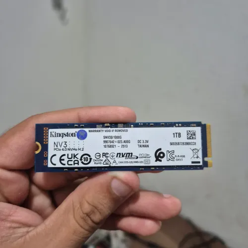 SSD Nvme 1TB Kingston PCIe 4.0 NV3 - Aceito cartão e entrego