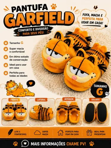 Pantufa Garfield