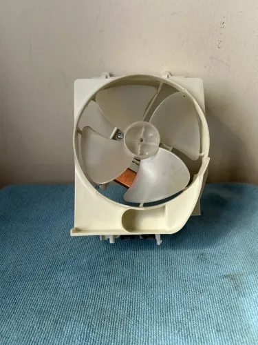 conjunto de motor e ventoinha de micro-ondas