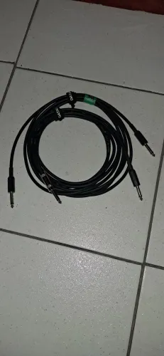 2 cabos 3 mts P10 Datalink 3mts cada