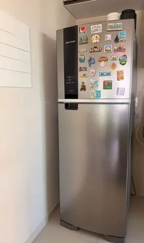 Geladeira Brastemp Frost Free Duplex Inox