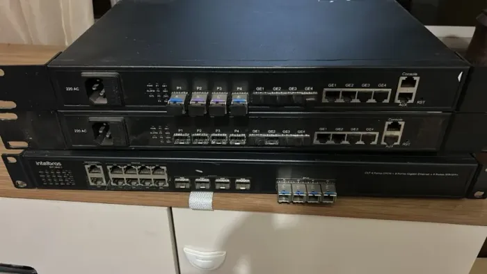 OLT EPON 4 PONS