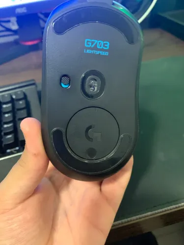 Mouse g703 linghtspeed aceito trocas