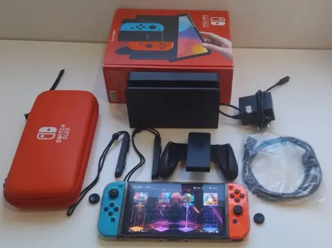 Nintendo Switch Oled Desbloqueado