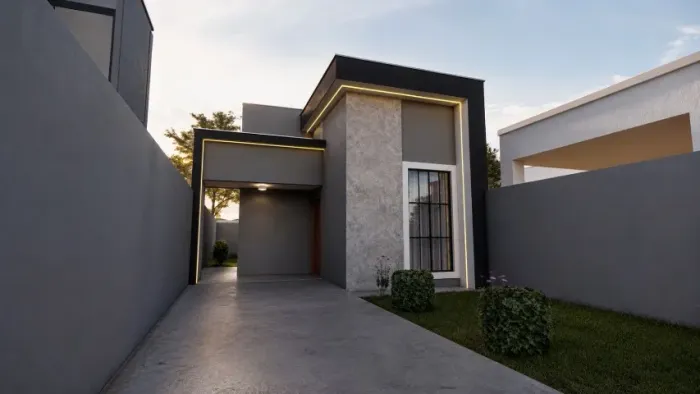 CASA NOVA À VENDA - RESIDENCIAL BARÃO III | VILHENA/RO