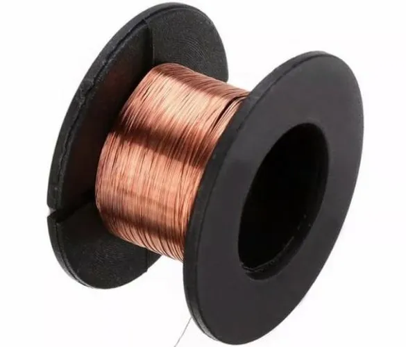 COD-CP272 Solda Fio Cobre 0,1mm Carretel Reparo Trilha 15m Arduino Automação Robotica