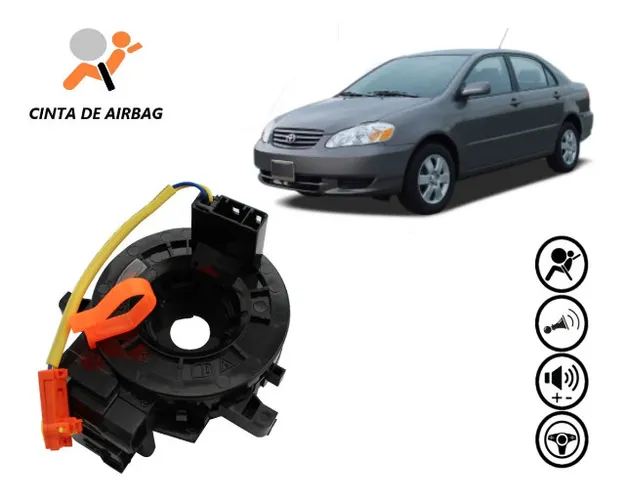 Cinta Fita Airbag Buzina Corolla 2003 A 2008