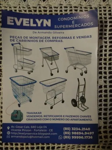 Serviços e reformas e vendas de carrinhos