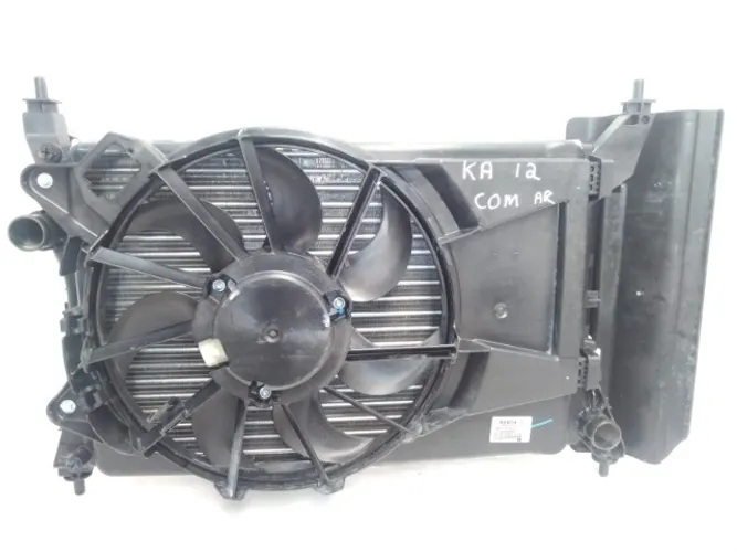 Kit Radiador Ford Ka 2010 1.6 Com Ar