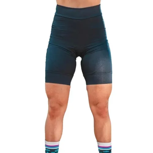 Bermuda De Ciclismo Feminina Way Com Bolso Lateral E Forro De Gel Acolchoado 8929