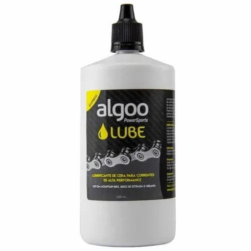 Lubrificante Algoo Lube Cera Para Correntes De Alta Performance 200ml 9026