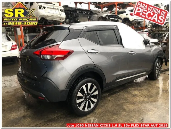 sucata nissan kicks