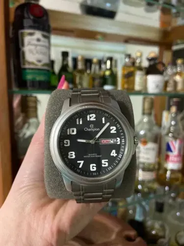 Relogio Champion pulseira de aço