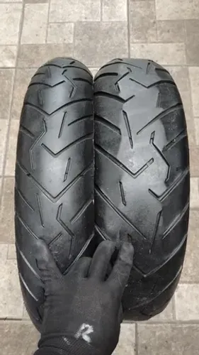 Par pneu usado Pirelli Scorpion Trail2 120/70-19 e 170/60-17