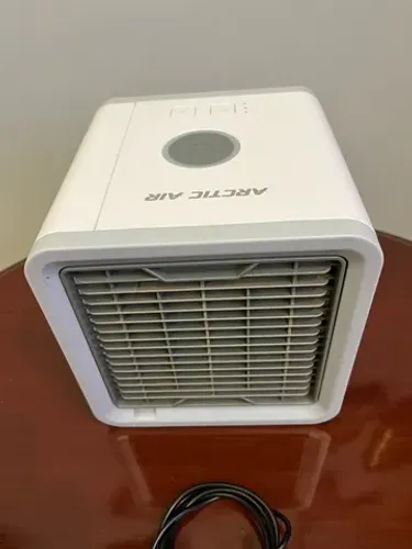 Umidificador de ar Portátil Arctic Air Cooler Umidificador Climatizador Luz LED