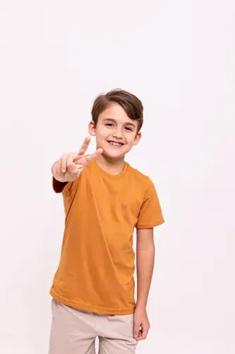 Camisa Infantil e Juvenil Algodão