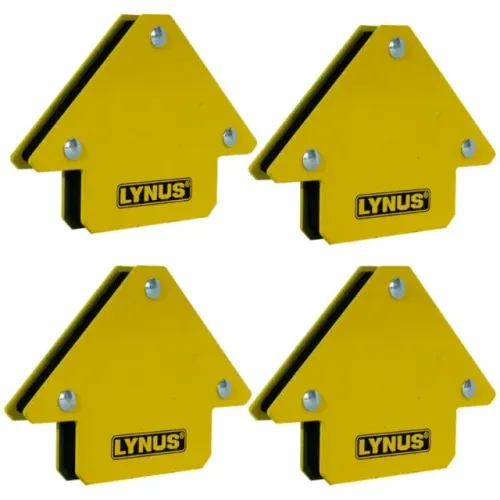 4 Esquadros Magnéticos Para Solda 5kg Soldador Serralheiro
