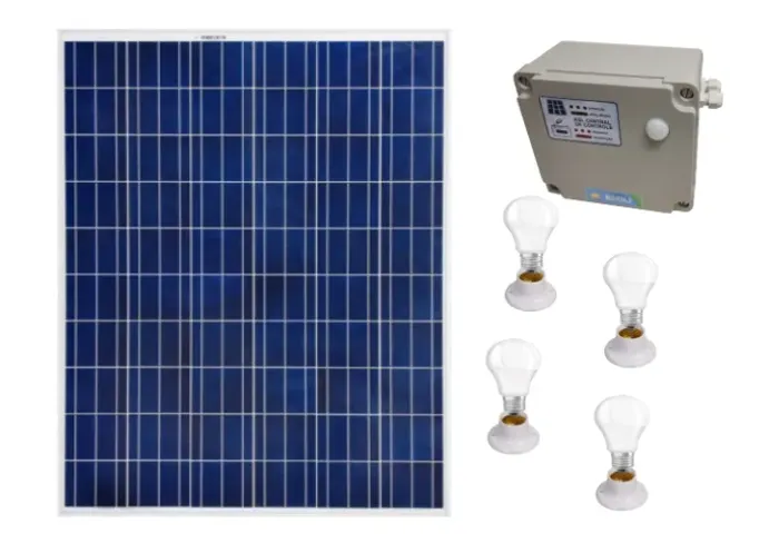 Kit de Iluminação Solar modelo ASL1P060 4L6W0