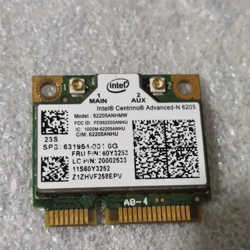 Placa wi-fi para notebook Intel Centrino advanced N 6205