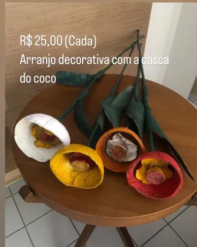 Flores artesanais