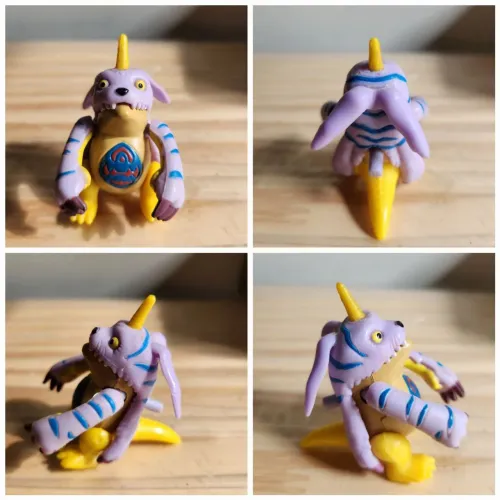 Gabumon digimon boneco miniatura