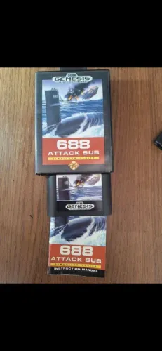 Jogo mega drive genesis attack 688