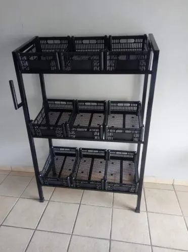 Expositor para frutas e legumes 